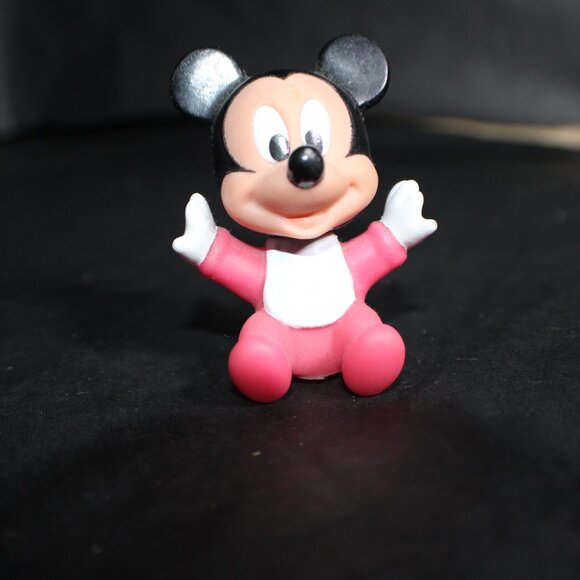 Vintage Disney EPCOT Center Mickey & Minnie PVC Figures Lot 1980s Park Souvenir - Picture 14 of 16